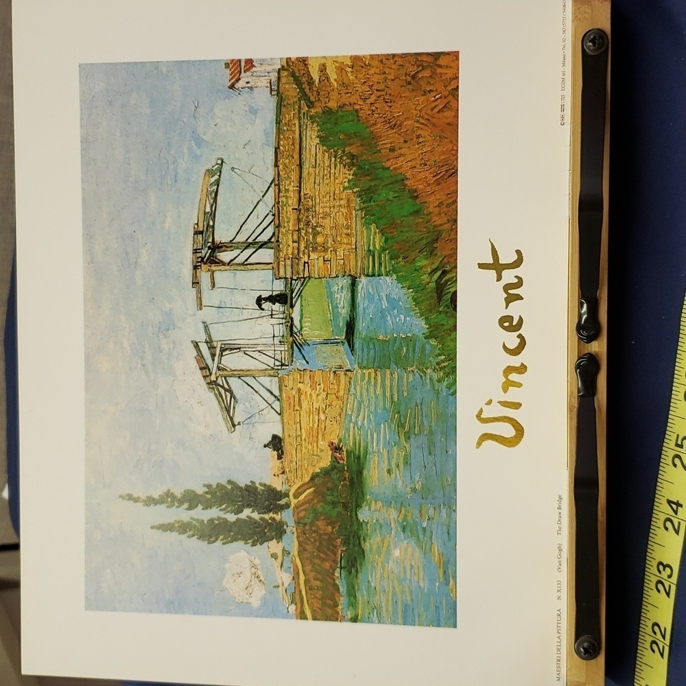 Van Gogh "The Langlois Bridge at Aries" Print